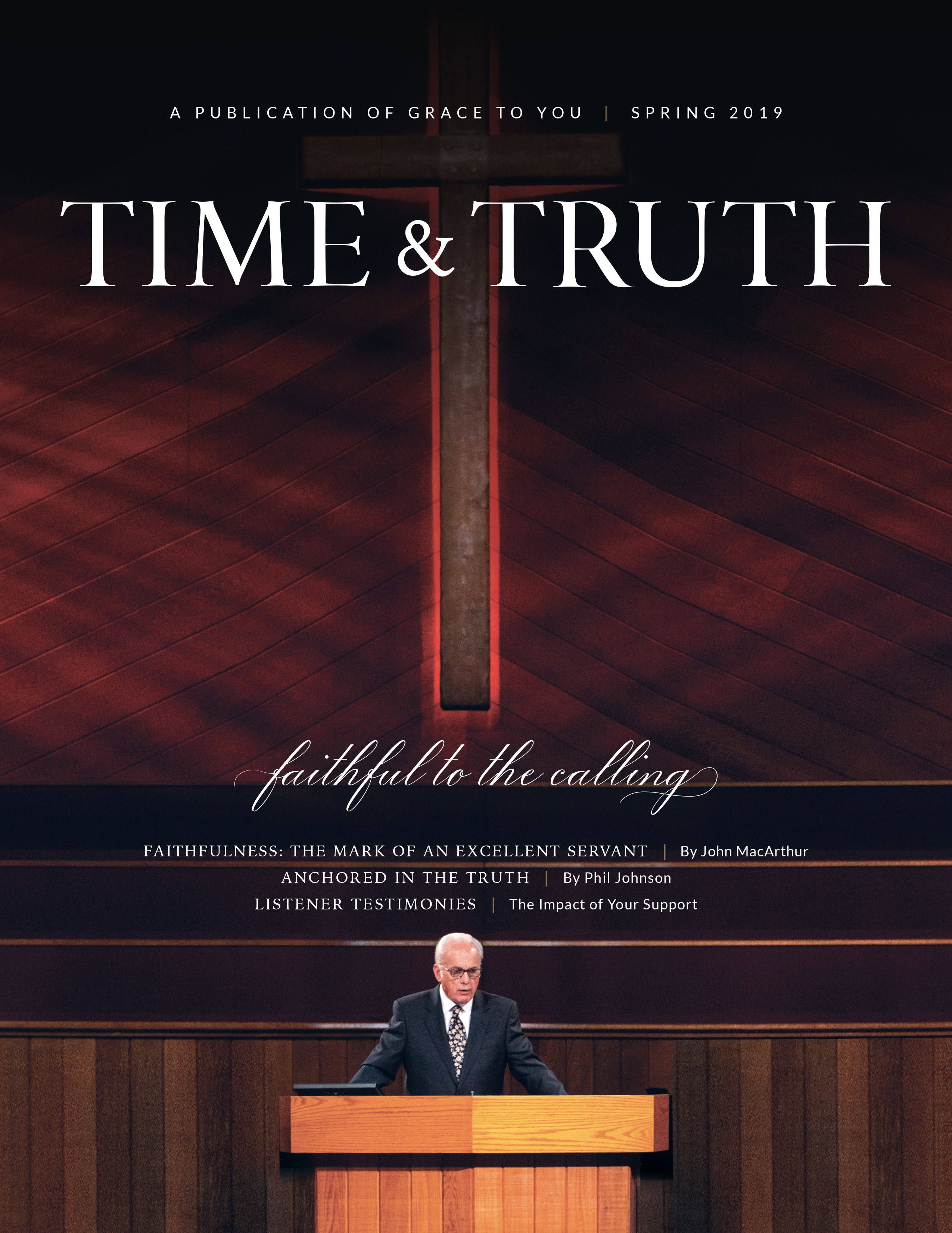 Time & Truth Spring 2019 Issue Cover